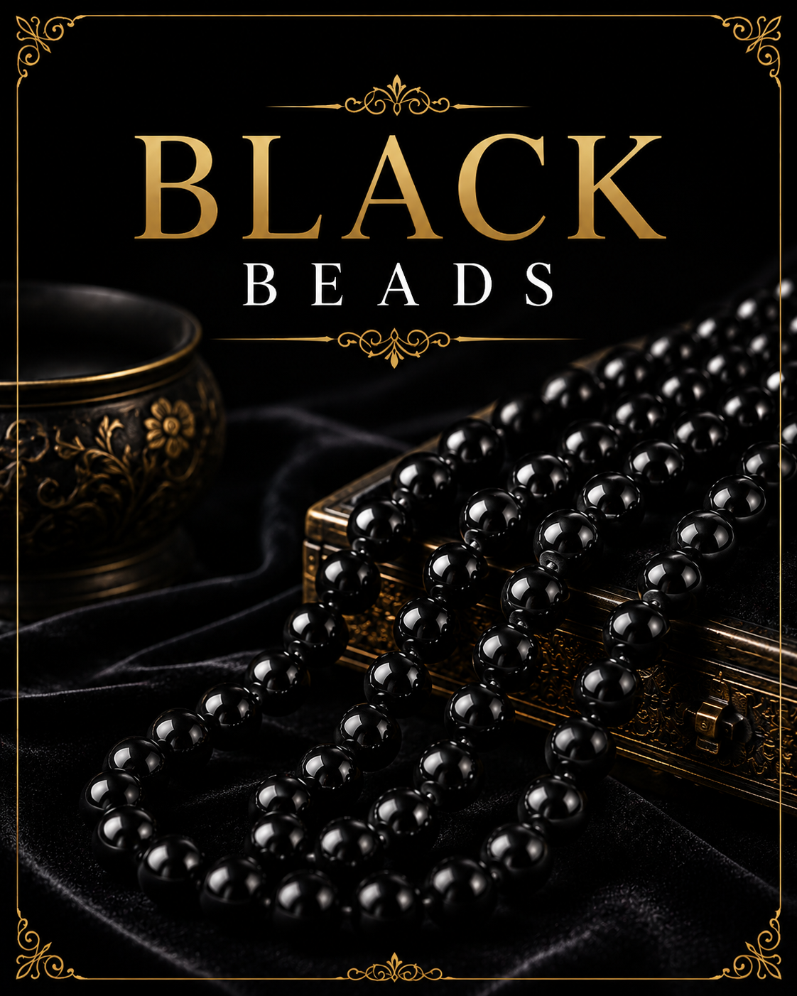 Black Beads