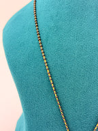 Black Beads Necklace with Matching Earrings | Traditional Handmade Jewelry
