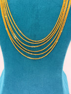 Jadau Necklace with Chandraharam Chain | 22 Inch | RH Jewellers