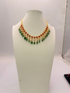 Jadau Kundan Neck Set – 16 Inches | Traditional Handcrafted Designer Jewellery
