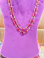 Natural Ruby Premium Quality Gold-Mixing Kattu Thega