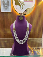 Original Swarovski Button Pearls with Gold & 1 Gram Gold Locket