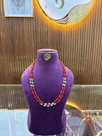 Real Taiwan Coral Beads Premium Gold-Mixing Kattu Thega