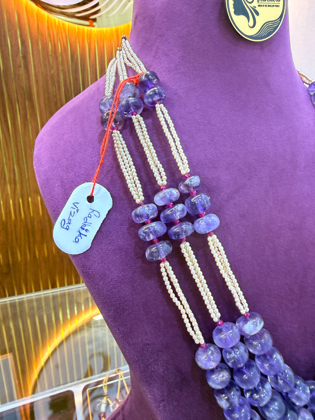Natural Amethyst Beads – 22 Inches